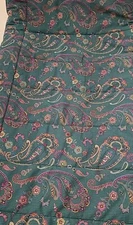 4pc Croscill Town Country Paisley Floral  Houndstooth Daybed Comforter Shams