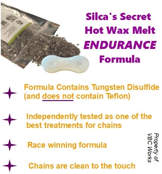 Cadena Sram Red 22 11 velocidades - SILCA ENCERADA RESISTENCIA Foto 4 de 4