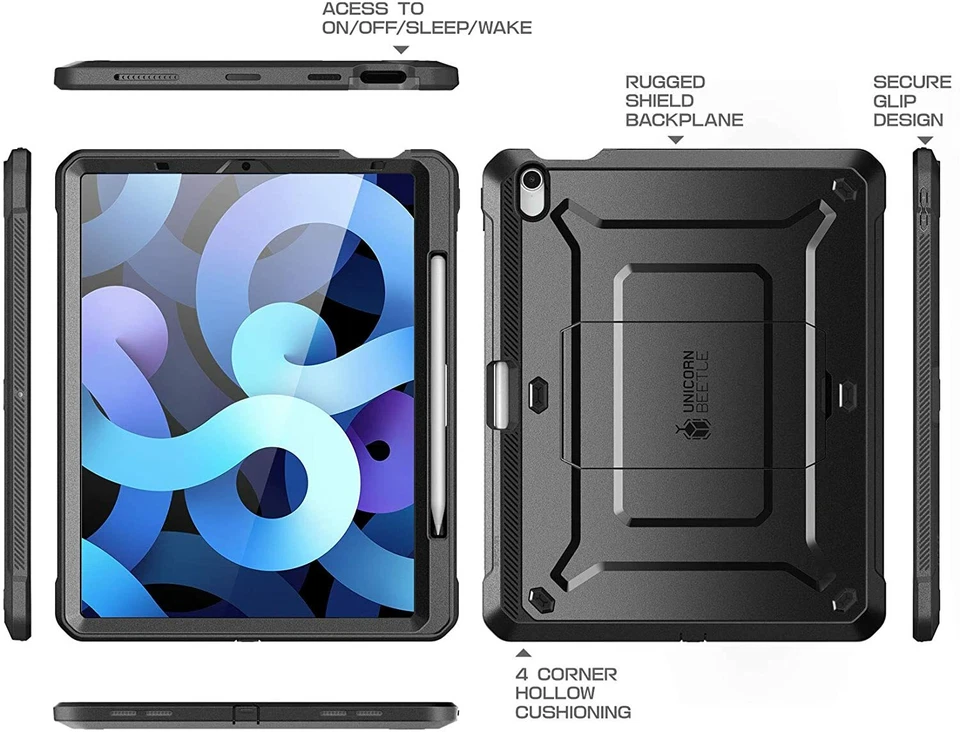 For Apple iPad Air 5th/4th Gen 10.9", SUPCASE UBPro Full Body Case Screen Cover - Image 3 of 4