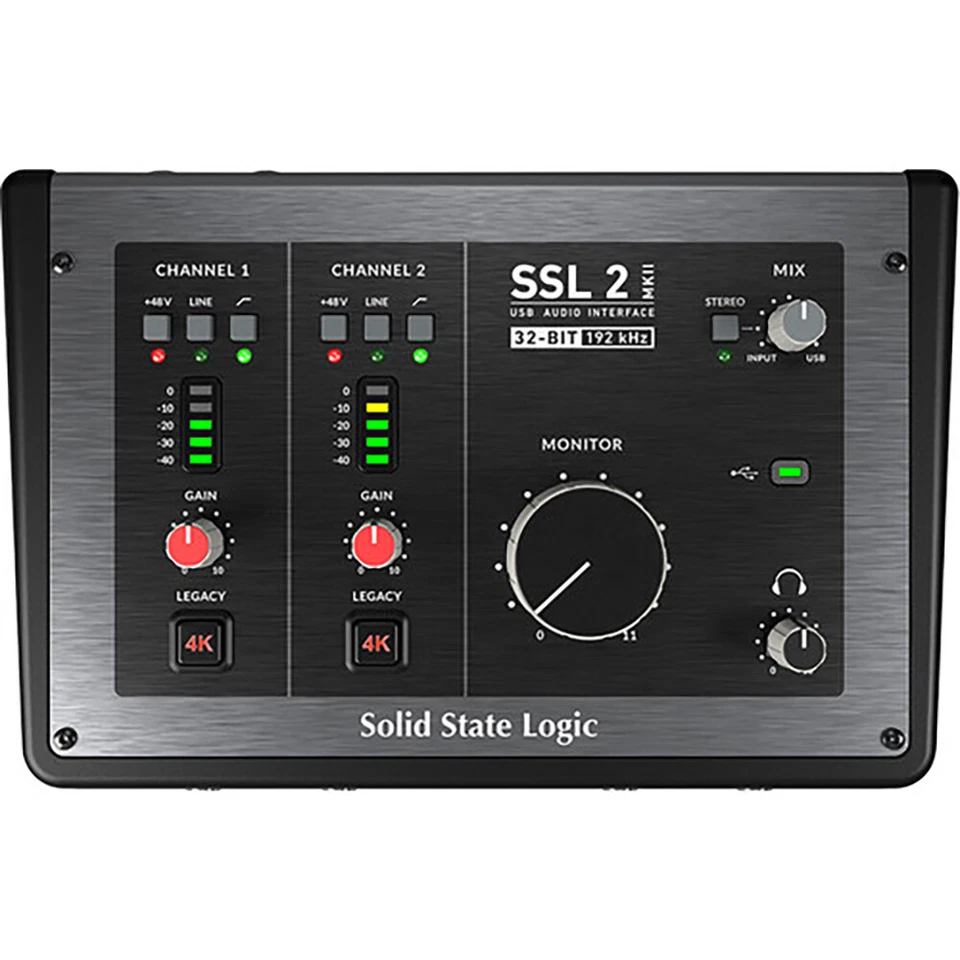 Solid State Logic SSL 2 MKII - 2x2 USB Audio Interface - Image 2 of 4