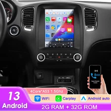 Apple Carplay Android 9.7" Car Stereo GPS Radio WiFi For DODGE Durango 2014-2020