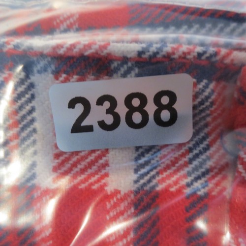 VTG 70s Wrangler Bell Bottoms Mens 32x32 (Actual 29x30) Red Plaid Flared USA - Picture 12 of 12