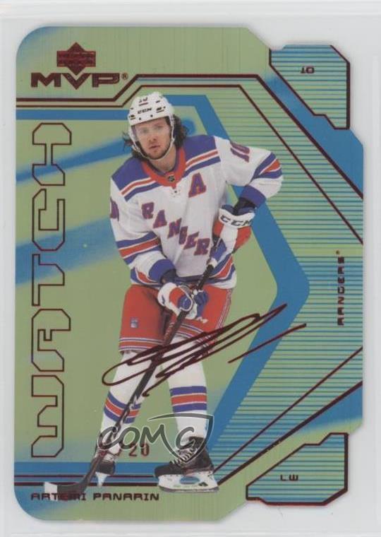 2021-22 Upper Deck MVP Colors and Contours Green /20 Artemi Panarin #15