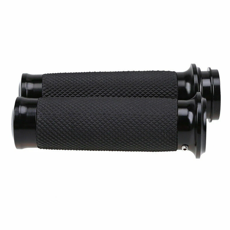 Empuñaduras de manillar de motocicleta de 1" aptas para Harley Davidson XL 883 Hugger Touring Foto 4 de 4
