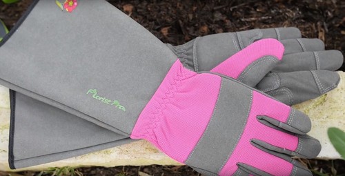 G & F FloristPro Protective Rose Garden Gloves Women Long Sleeves 1 Pair - Picture 15 of 30