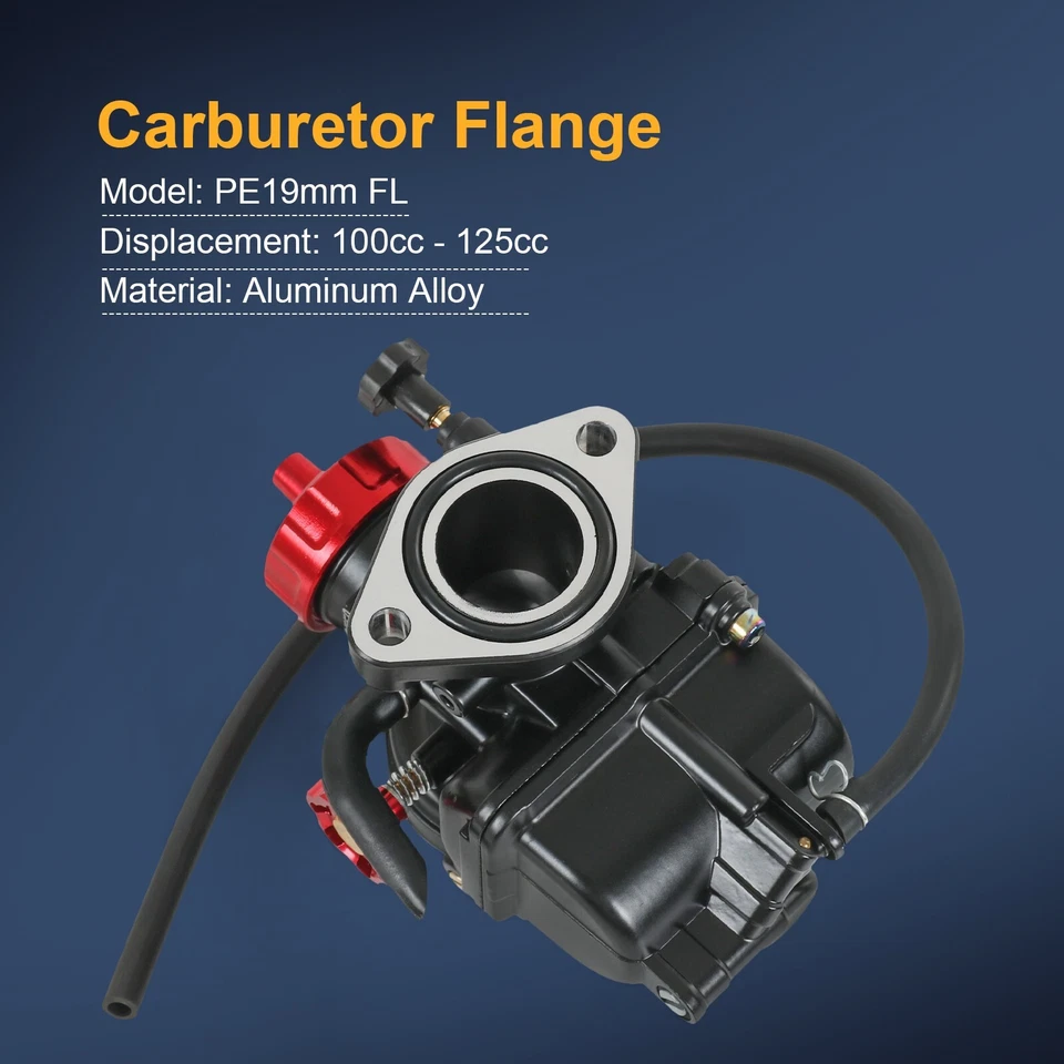 Carburador 19 mm CARB para DS80 CRF125F KLX110 SR125 DR100 BULL PREDATOR 125 Foto 2 de 4