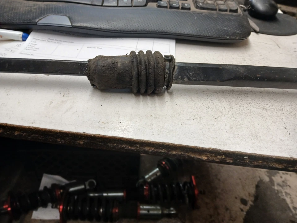 94-02 Dodge Ram 1500 2500 3500 coluna de direção eixo intermediário Mopar fabricante de equipamento original - Imagem 4 de 4