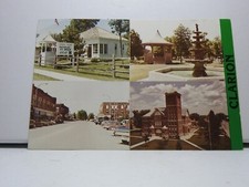 Cartolina 6X4 4 H Museo Scuola Gazebo Fontana Clarion Iowa Cromo 1985 C589
