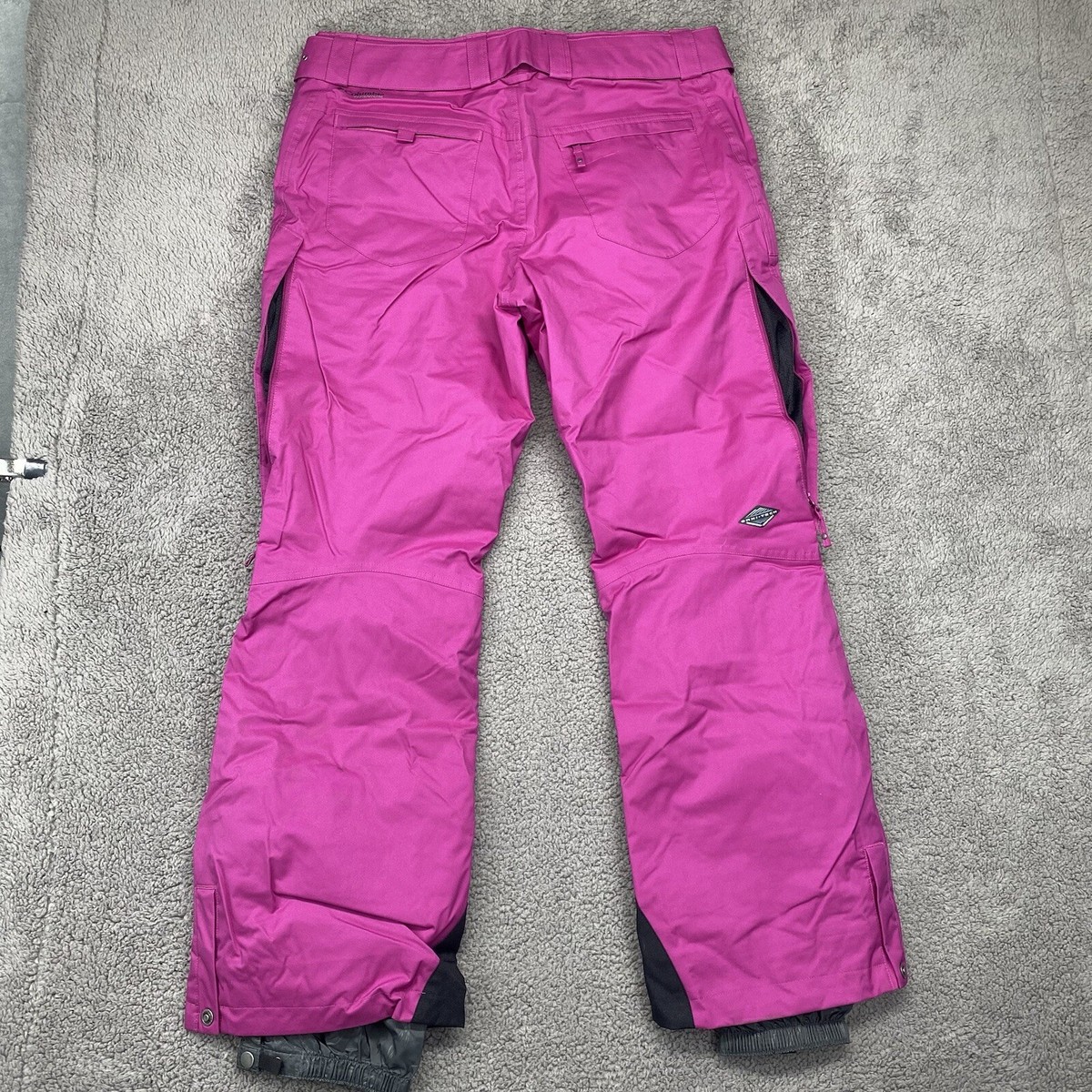 Columbia Ski Pants Womens Large Pink Snowboard Waterproof