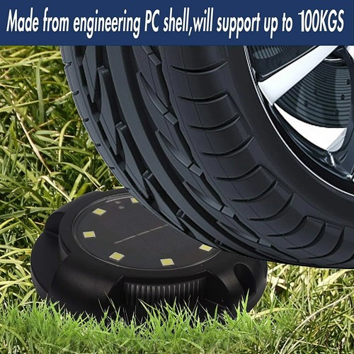 Solar Buried Light Dusk To Dawn Street Lights Led Lawn Underground Waterproof - Picture 8 of 15