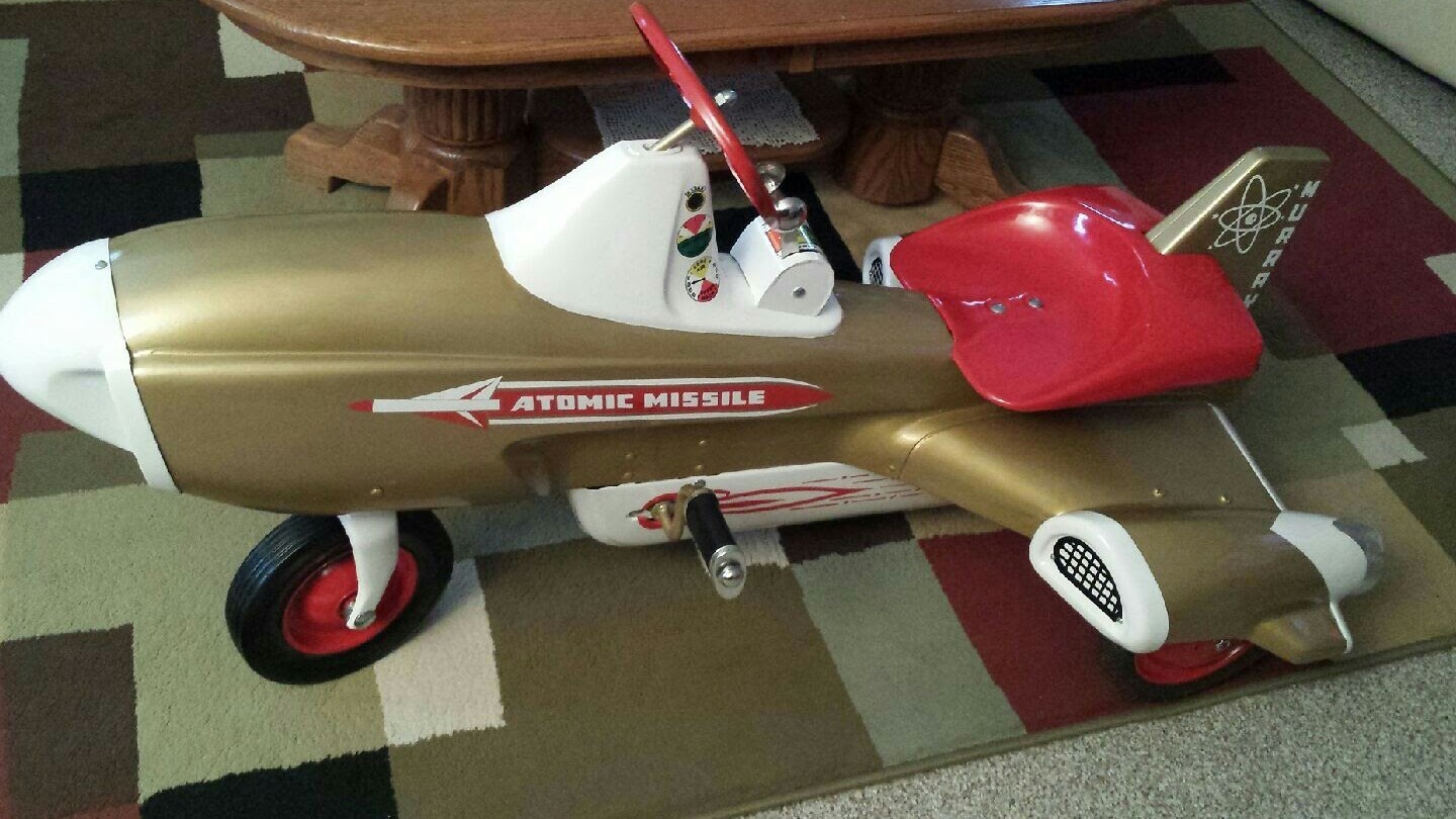 11 Decal set for Murray Atomic Missile Pedal Jet, Pedal Car, (NOT TOY