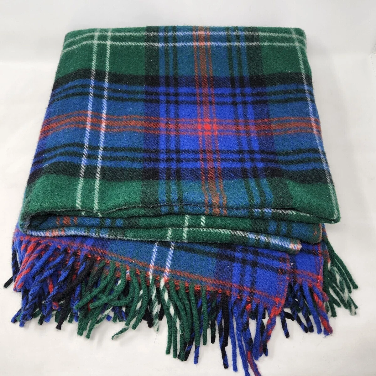 Pure Wool Throw Blanket