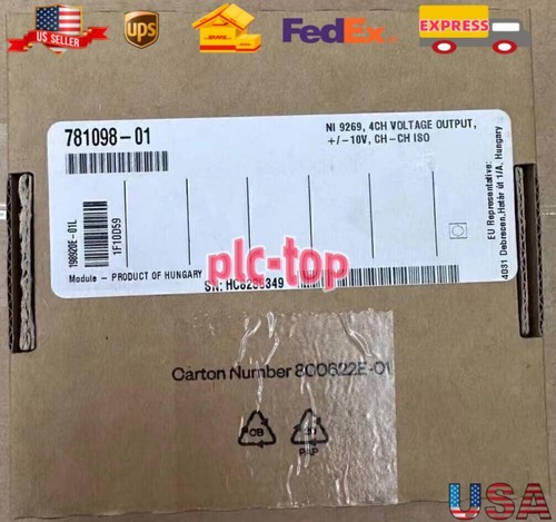 US Free TAX ONE NEW National Instruments NI 9269 781098-01 NI9269 NI-9269