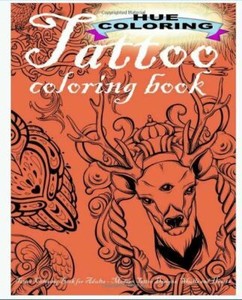 Tattoo Coloring Book Modern Tattoo Designs Skulls Hearts By Elizabeth Ebay
