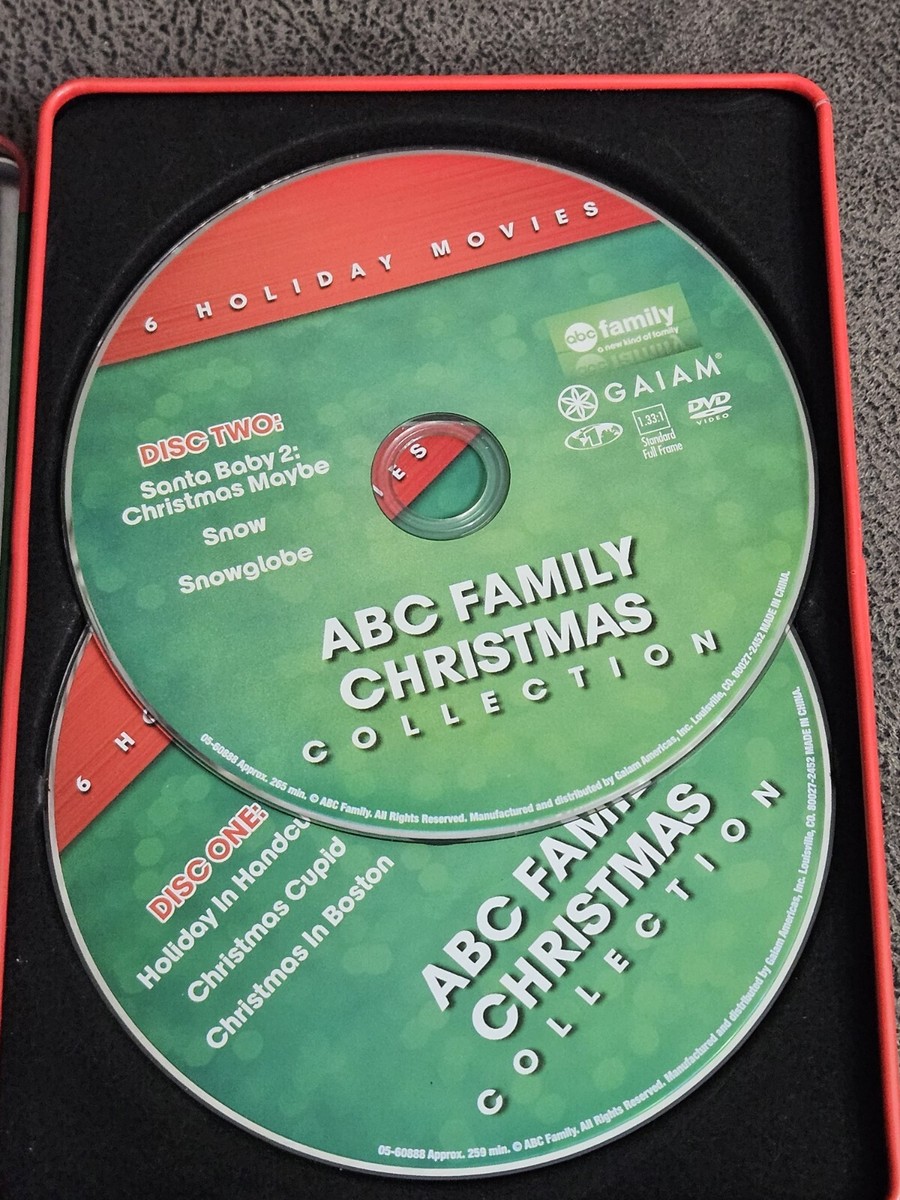 ABC Family Christmas Collection (DVD, 2013, 2-Disc Set, Tin