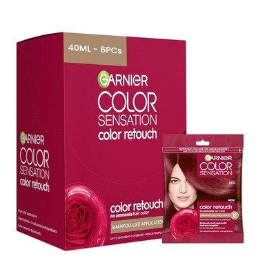 Garnier Color Sensation Color Retouch, Demi Permanent Hair Dye for Roots with 10