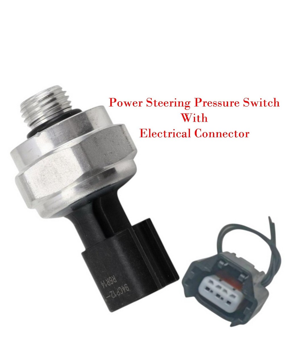Power Steering Pressure Sensor W/Connector | Fits Azera