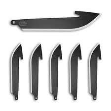 OUTDOOR EDGE 3.0 Drop-Point Blade Pack (Black, 6 Blades), Compatibility Blade
