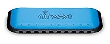 SUZUKI 10 hole Harmonica Air Wave AW 1 Blue