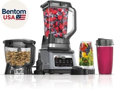BN801 Professional plus Kitchen System, 1400 WP, 5 Functions for Smoothies, Chop