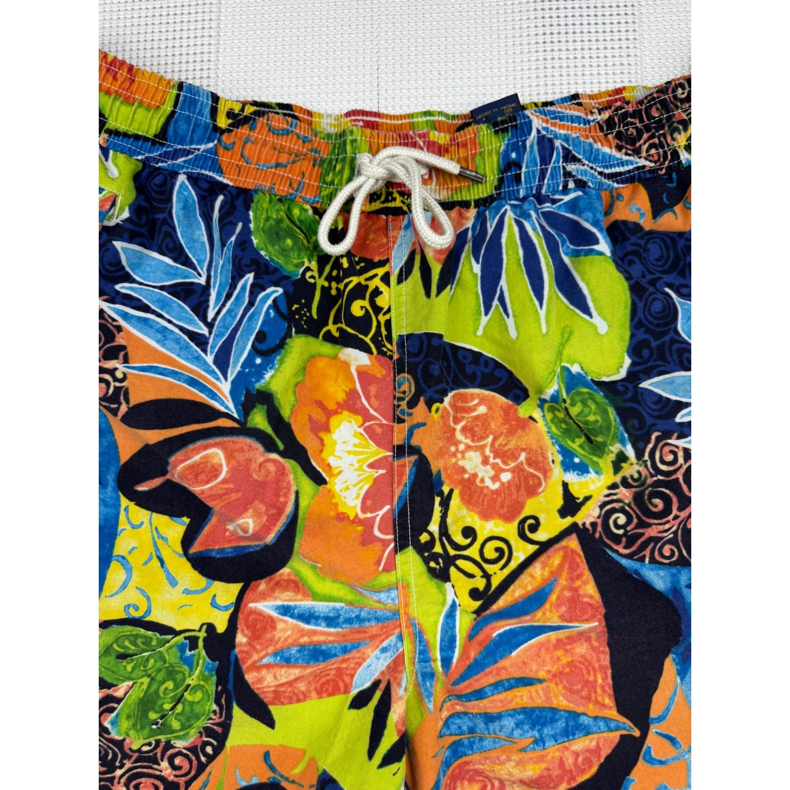 Polo Ralph Lauren Mens XL Tropical Floral Swim Tr… - image 2