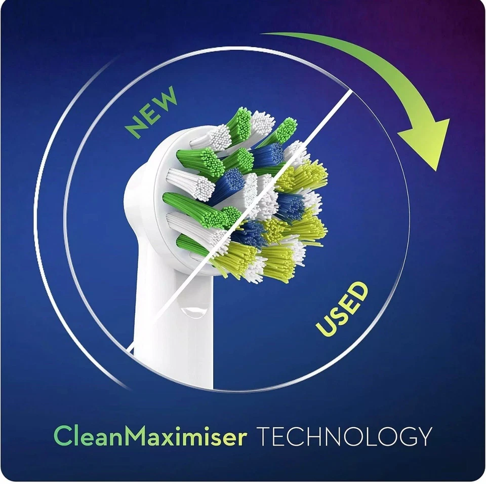 Oral-B Cross Action Electric Toothbrush Head Pack of 10 - Image 2 of 4