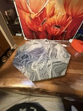 Rotating Cutting Board Lazy Susan Marble