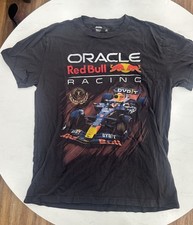 Men&rsquo;s Hollister Oracle Red Bull Racing Hype Max Verstappen F1 Tee Shirt Black M