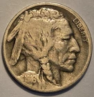 #2 Very GooD++ Low Mintage 1916 D Buffalo Head Nickel