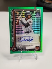 KELVIN HIDALGO 2025 TOPPS PRO DEBUT AUTOGRAPH GREEN FOIL AUTO /99