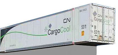 Contenedor frigorífico Con-Cor 488157 HO Canadian National Railway 53' #1 (2) | Zustand: New