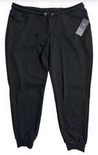 BNWT M&S Black Maternity  Jogger Trousers - UK Size 16 Short 