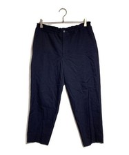 COMME des GARCONS HOMME DEUX          Wool gabardine easy pants navy D
