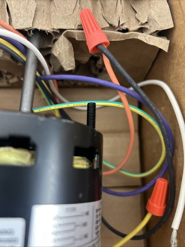 1 – Zhongshan Broad - Ocean Y4M403C01G Condenser Fan Motor - Picture 3 of 7