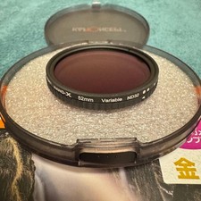 K F Concept 52mm Variable ND Filter Set ND2-32  ND8-128 2-Pack