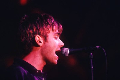 Blur Damon Albarn Brielpoort Deinze 20th March 1996 Old Photo 10