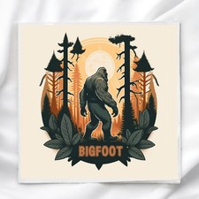 Bigfoot Fabric Panel for Quilting Sewing Crafts Quilt Block BF74966
