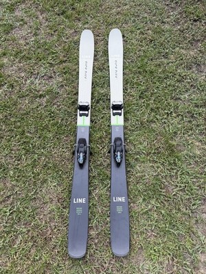 LINE Sick Day 186cm Skis w/ Marker Griffon Bindings 137-104-121 All Mountain
