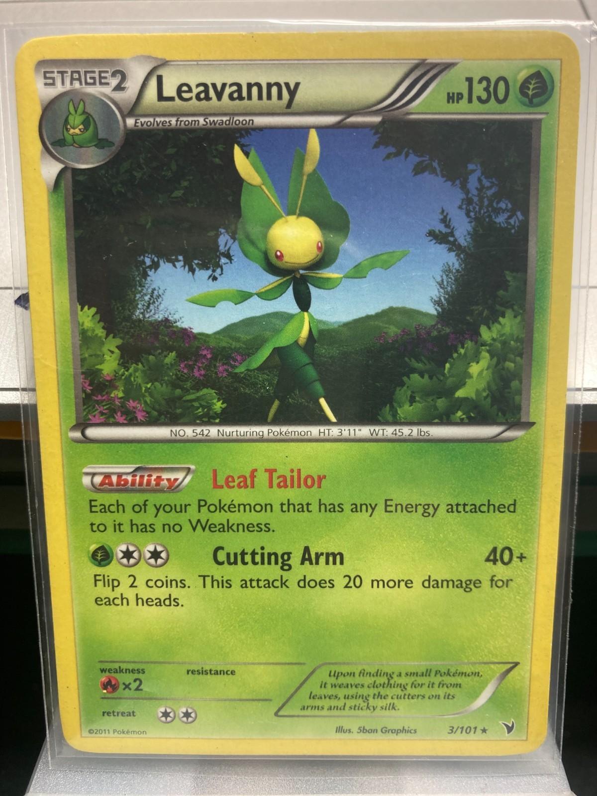 Non-Holo - 2011 Pokemon Noble Victories /101 Card ($2 Minimum Order Required)