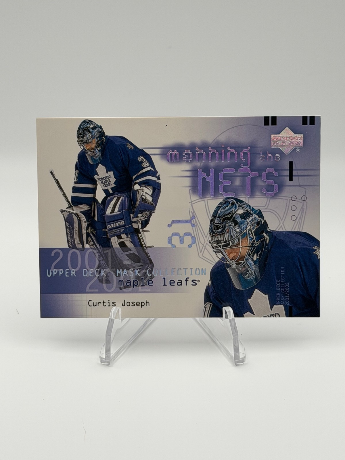 2001-02 Upper Deck Mask Collection #128 Curtis Joseph