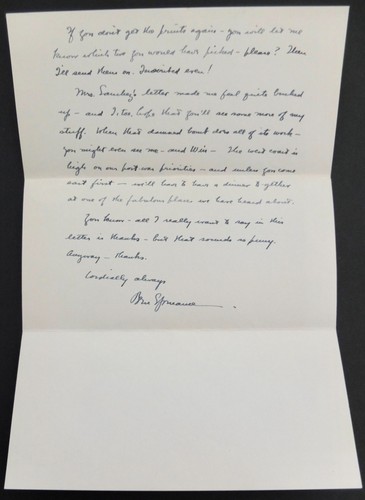 5 cartas escritas a mano Benton Spruance 1943 y 45 al artista de playa Laguna Sánchez - Imagen 20 de 23