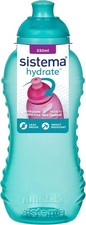Sistema Twist 'n' Sip Squeeze Kids Water Bottle | Leakproof Water Bottle | 330