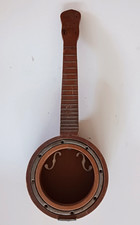 Vintage Banjolele Unmarked Banjo Ukulele for Repair Body Neck  Frets Only