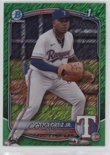 2025 Bowman Chrome Prospects Green Shimmer Refractor 15/99 David Ortiz Jr yl0