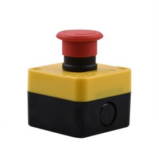 1PCS Emergency Stop Push Button Switch Red 660V 10A IP65 Waterproof Durable