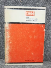 OEM Genuine Original Factory Case W24 Wheel Loader Operators Manual 9-2262