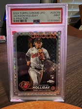 2024 Topps Chrome Update Series - Rookie Debut Jackson Holliday #USC89 X-Fractor
