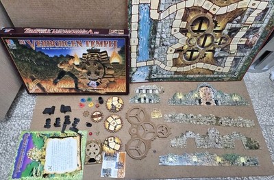 IL TESORO DEL TEMPIO MB De Verborgen Tempel Ver Olandese Rara 