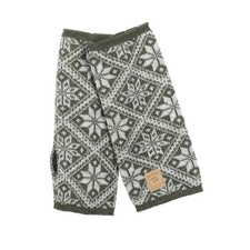 Ivanhoe gebreide handwarmer van wol Freya Loden Green - One Size - D Groen