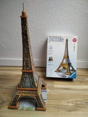 3D Puzzle Ravensburger Eiffelturm, vollständig